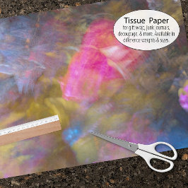 Abstraktes Tissue Paper mit wunderschönen Herbstle Seidenpapier