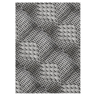 Abstraktes und stilvolles Gray-Muster Tischdecke