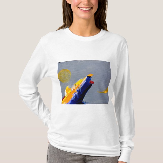 abstraktes Universum T-Shirt (Vorderseite)
