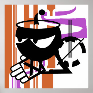Abstraktes Unternehmen Nr. 1 Poster