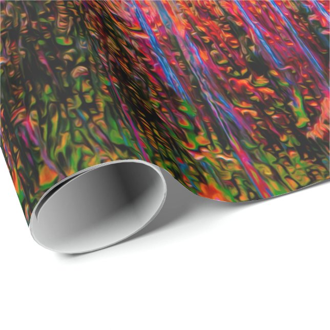 Abstraktes Verpackungs-Papier der Kunst-81 Geschenkpapier (Rolleneckpunkt)