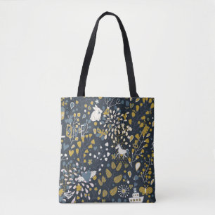 Abstraktes Vintage-Muster Tasche