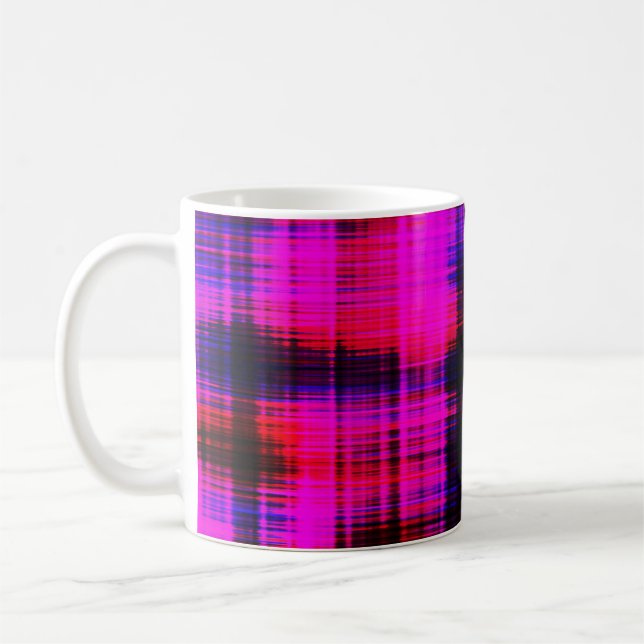 Abstraktes Vintages Muster Kaffeetasse (Links)