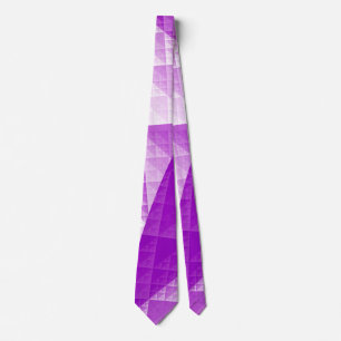 Abstraktes Violetmuster Krawatte