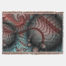 Abstraktes Vivio Fantasy Fraktal Art Brown Blue