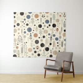 Abstraktes Wald Wandteppich