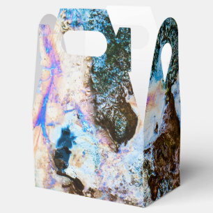 abstraktes Wasser Geschenkschachtel