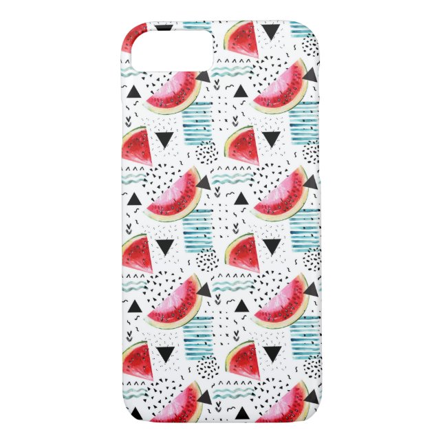 Abstraktes Wassermelone-Muster Case-Mate iPhone Hülle (Rückseite)