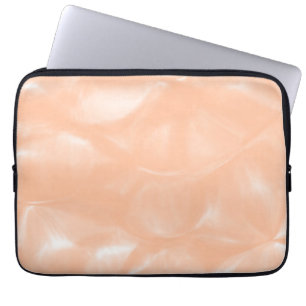 Abstraktes Weichmuster für die Farbe Peach Fuzz Laptopschutzhülle