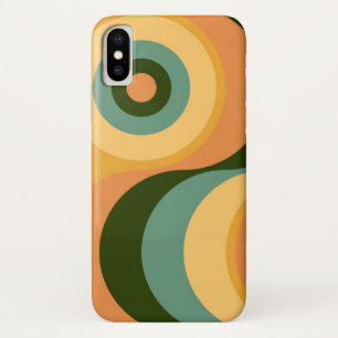 Abstraktes, welliges Retro Case-Mate iPhone Hülle