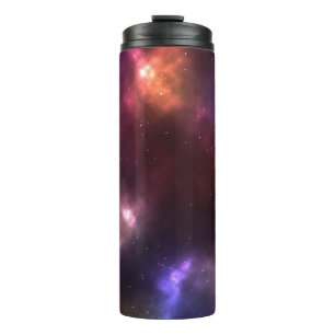 Abstraktes Weltraum-Konstellationsdesign Thermosbecher