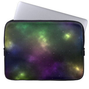 Abstraktes Weltraum-Sternbild-Design Laptopschutzhülle