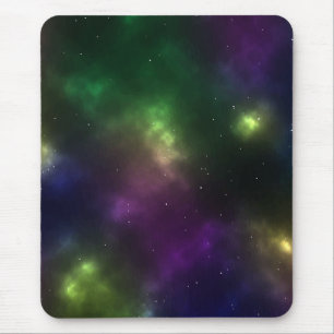 Abstraktes Weltraum-Sternbild-Design Mousepad
