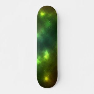 Abstraktes Weltraum-Sternbild-Design Skateboard