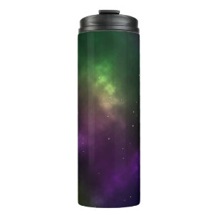 Abstraktes Weltraum-Sternbild-Design Thermosbecher