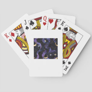 Abstraktes Whimsigoth Muster Classic Spielkarten