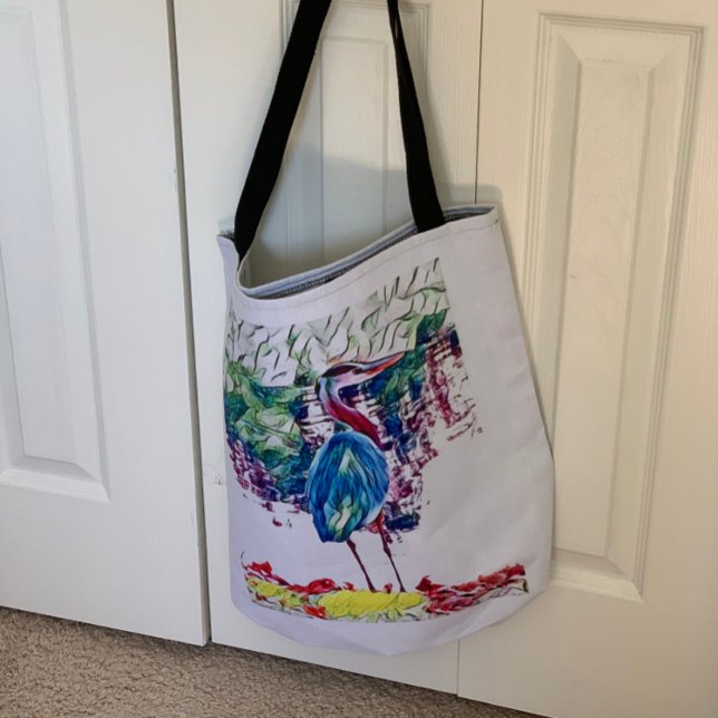 Abstraktes Wildlife Beach Art Lebensmittelgeschäft Tasche (Von Creator hochgeladen)