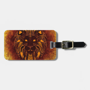 Abstraktes Wildtier Gepäckanhänger