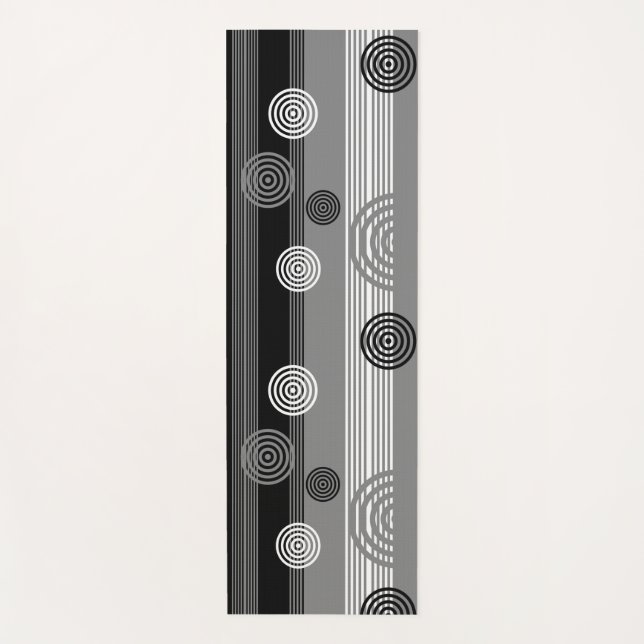 Abstraktes Yoga Design Yogamatte (Vorderseite)
