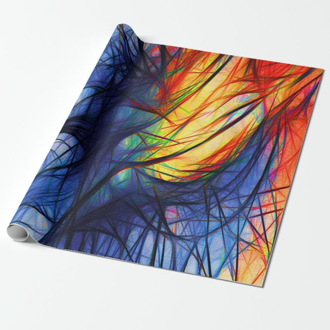 Abstraktfeeling Geschenkpapier (Ungerollt)