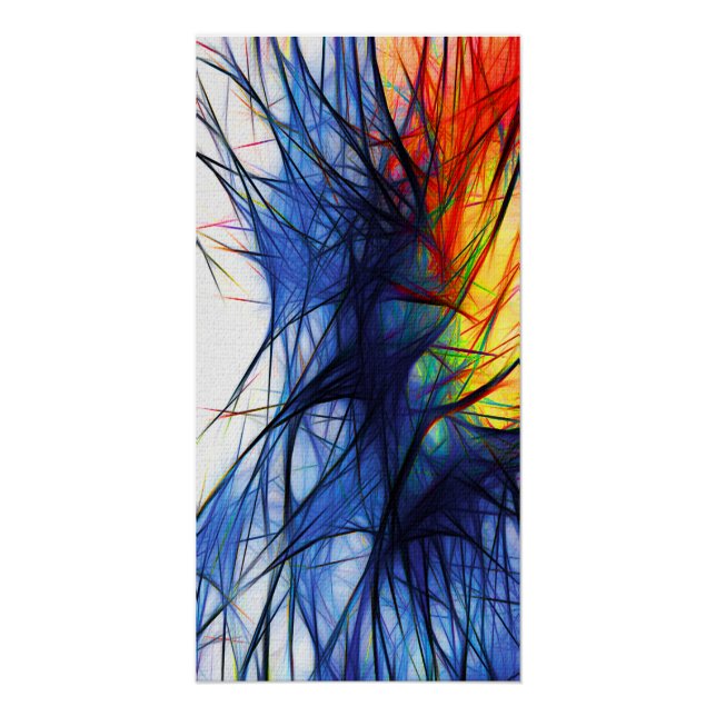 Abstraktfeeling Poster (Vorderseite)