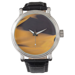 Abstraktion einer Sanddüne Armbanduhr