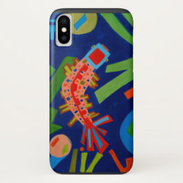 Abstraktion, Fisch, Karpfen, Kubismus, Case-Mate iPhone Hülle