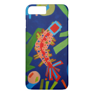 Abstraktion, Fisch, Karpfen, Kubismus, Case-Mate iPhone Hülle