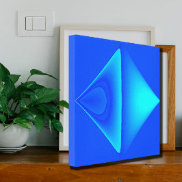 Abstraktion von Wasser Leinwanddruck