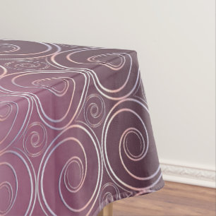 abstrct Strudel Tischdecke