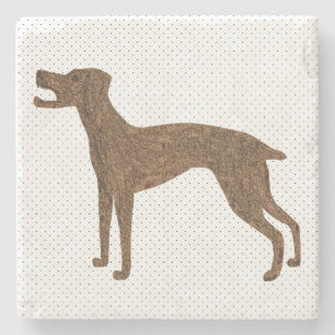 Abstreifenhund Steinuntersetzer