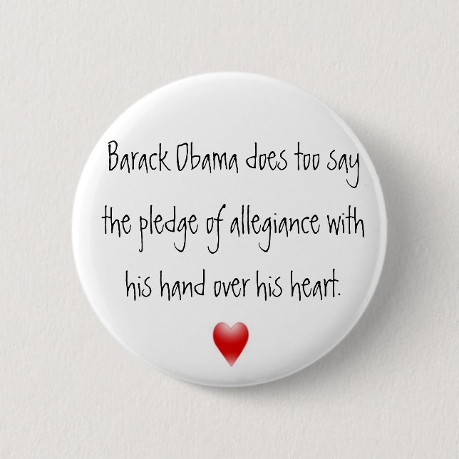 Abstrich: Überreichen Sie Herz Button (Vorderseite)