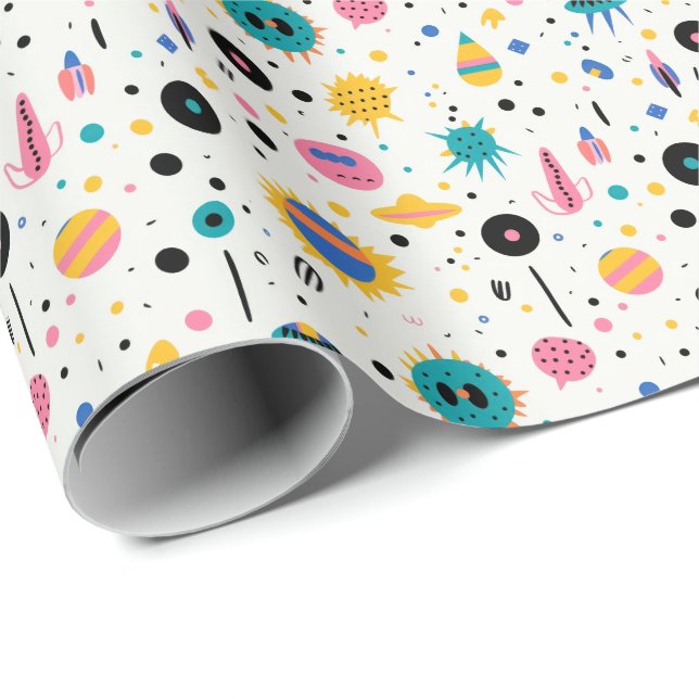 abstürzen geschenkpapier (Rolleneckpunkt)