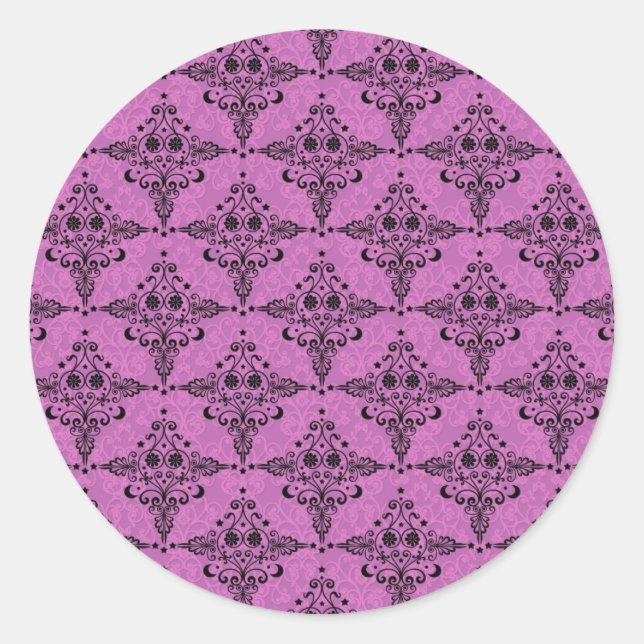 abstürzen runder aufkleber (Vorderseite)