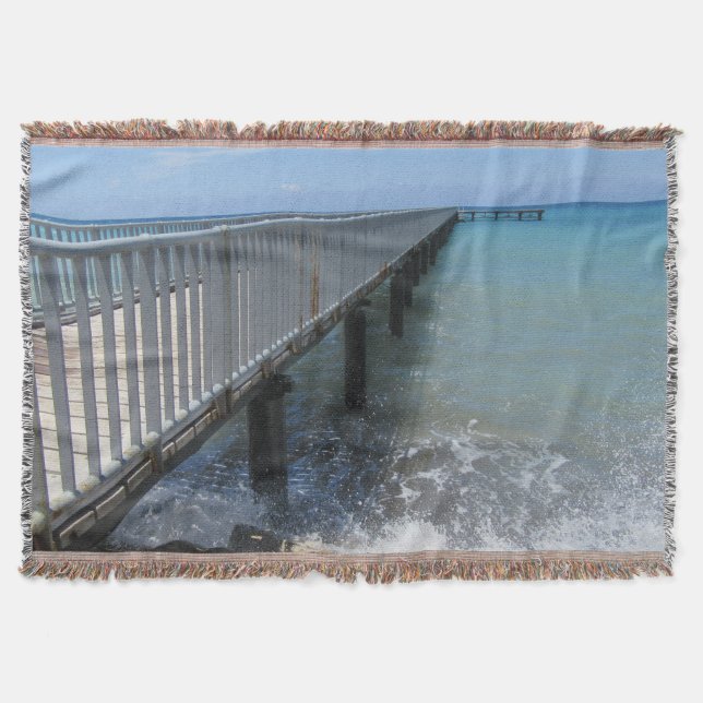 Abstürzen von Wellen auf Wharf-Design Decke (Vorderseite)