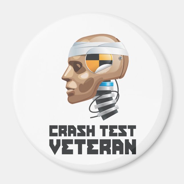 Absturztest Veteran Magnet (Vorne)