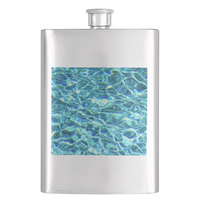 Absturzwasser Flachmann (Vorderseite)
