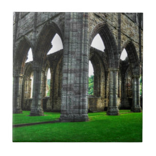 Abtei ancient Tintern, Zisterzienserkloster, Wales Fliese