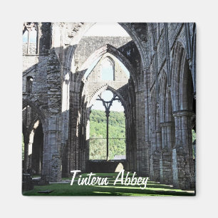 Abtei ancient Tintern, Zisterzienserkloster, Wales Magnet