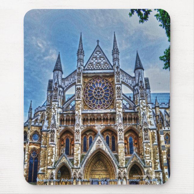 Abtei ancient Tintern, Zisterzienserkloster, Wales Mousepad (Vorne)