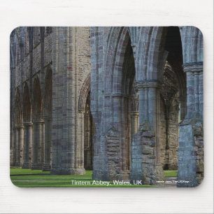 Abtei ancient Tintern, Zisterzienserkloster, Wales Mousepad