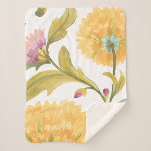 Abtei-Blumenfliesen - gelbe Blumen Sherpadecke