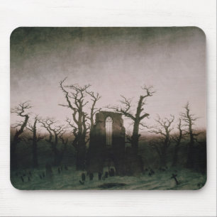 Abtei im Eichenholz, 1810 Mousepad