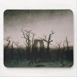 Abtei im Eichenholz, 1810 Mousepad