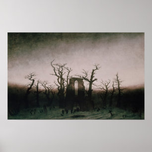 Abtei im Eichenholz, 1810 Poster
