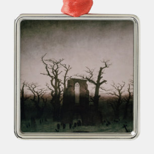 Abtei im Eichenholz, 1810 Silbernes Ornament