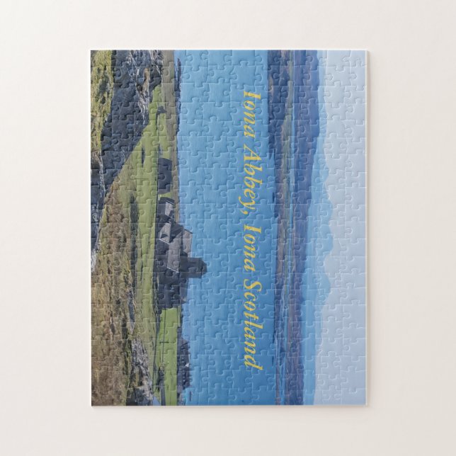 Abtei Iona von Dun I., Iona Schottland (Vertikal)
