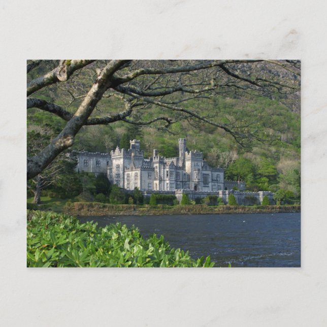 Abtei Kylemore in Connemara Irland Postkarte (Vorderseite)