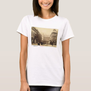 Abtei Square and Pump Rooms, Bath, c.1880 (b/w pho T-Shirt