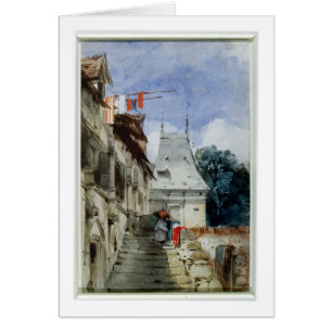 Abtei St.-Amand, Rouen (w/c, bodycolour und